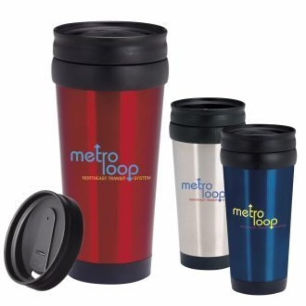 Stainless Steel Promotional Tumbler - 16 oz.