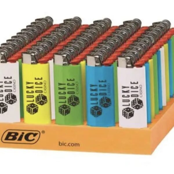 Custom BIC Lighters - Assorted Light Colors