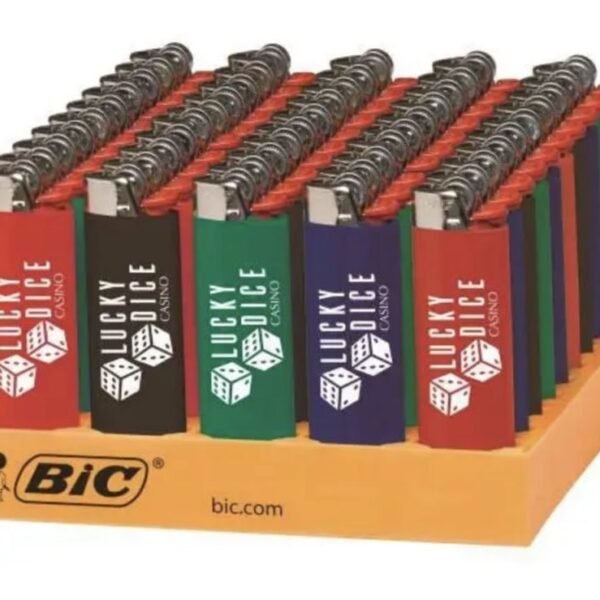 Custom BIC Lighters - Assorted Dark Colors